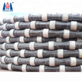 Sintered diamond wire saw ropes for quarry stone cutting